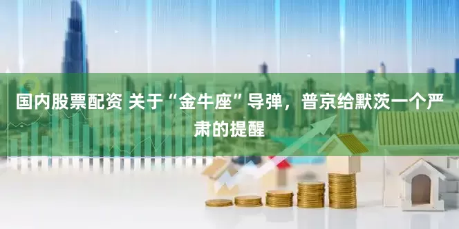 国内股票配资 关于“金牛座”导弹，普京给默茨一个严肃的提醒